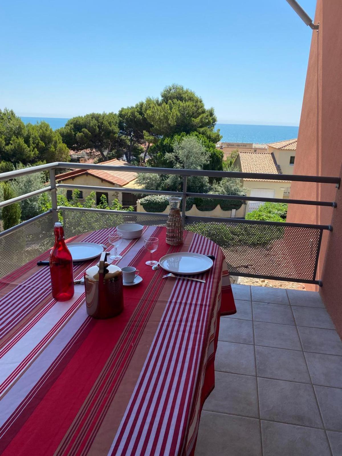 Appartement 4 Pers - Terrasse - Vue Mer - Proche Plage Saint-Pierre-la-Mer  Екстериор снимка